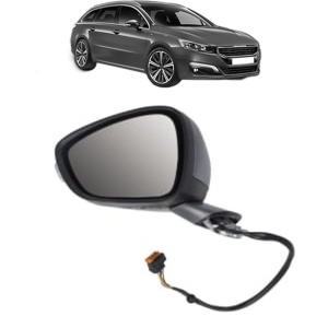 Oglinda Stanga PEUGEOT 508 SW I (8E_) din 2010 - 2018, Auto, Reglaj electric, Completa - Img 2