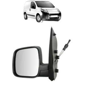 Oglinda Stanga PEUGEOT BIPPER (AA_) din 2008 - 2010, Auto, Reglaj manual, Completa - Img 2