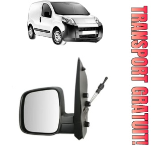 Oglinda Stanga PEUGEOT BIPPER (AA_) din 2008 - 2010, Auto, Reglaj manual, Completa