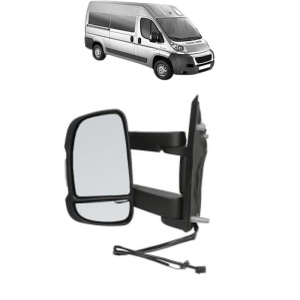 Oglinda Stanga PEUGEOT BOXER Bus din 2006 - 2023, Auto, Reglaj manual, Completa - Img 2