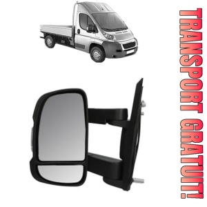 Oglinda Stanga PEUGEOT BOXER Platform/Chassis din 2006 - 2023, Auto, Reglaj manual, Completa