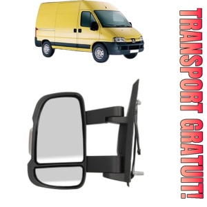 Oglinda Stanga PEUGEOT BOXER Van din 2006 - 2023, Auto, Reglaj electric, Completa