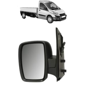 Oglinda Stanga PEUGEOT EXPERT Platform/Chassis din 2007 - 2016, Auto, Reglaj mecanic, Completa - Img 2