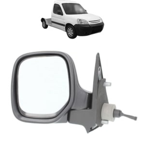 Oglinda Stanga PEUGEOT PARTNER Platform/Chassis (5_, G_) din 1997 - 2008, Auto, Reglaj mecanic, Completa - Img 2