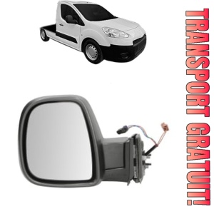 Oglinda Stanga PEUGEOT PARTNER Platform/Chassis din 2009 - 2015, Auto, Reglaj electric, Completa