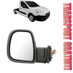Oglinda Stanga PEUGEOT PARTNER Platform/Chassis din 2009 - 2015, Auto, Reglaj electric, Completa