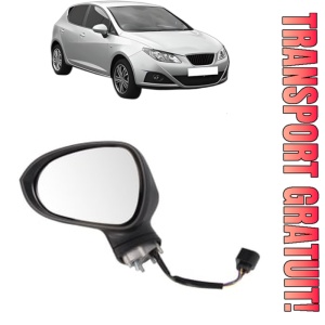 Oglinda Stanga SEAT IBIZA IV (6J5, 6P1) din 2008 - 2017, Auto, Reglaj electric, Completa