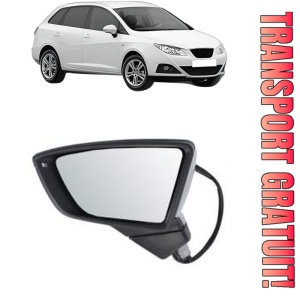 Oglinda Stanga SEAT IBIZA IV ST (6J8, 6P8) din 2010 - 2016, Auto, Reglaj electric, Completa