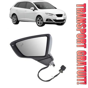 Oglinda Stanga SEAT IBIZA IV ST (6J8, 6P8) din 2010 - 2016, Auto, Reglaj electric, Completa