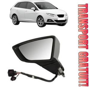 Oglinda Stanga SEAT IBIZA IV ST (6J8, 6P8) din 2010 - 2016, Auto, Reglaj electric, Completa