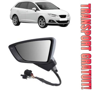 Oglinda Stanga SEAT IBIZA IV ST (6J8, 6P8) din 2010 - 2016, Auto, Reglaj electric, Completa