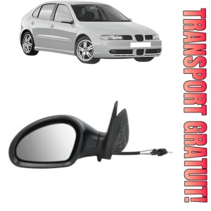Oglinda Stanga SEAT LEON (1M1) din 1999 - 2006, Auto, Reglaj mecanic, Completa