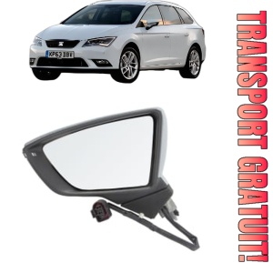 Oglinda Stanga SEAT LEON ST Estate Van (5F8) din 2014 - 2020, Auto, Reglaj electric, Completa