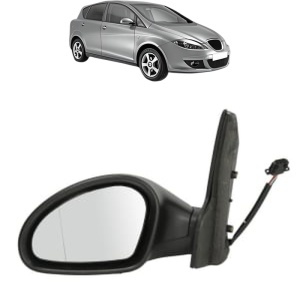 Oglinda Stanga SEAT TOLEDO III (5P2) din 2004 - 2009, Auto, Reglaj electric, Completa - Img 2
