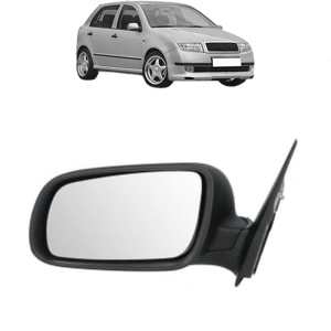 Oglinda Stanga SKODA FABIA I (6Y2) din 1999 - 2008, Auto, Reglaj electric, Completa - Img 2