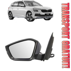 Oglinda Stanga SKODA KAMIQ (NW4) din 2019 - 2020, Auto, Reglaj electric, Completa