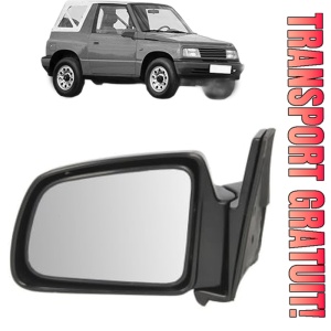 Oglinda Stanga SUZUKI VITARA Cabrio (ET, TA) din 1988 - 2002, Auto, Reglaj manual, Completa