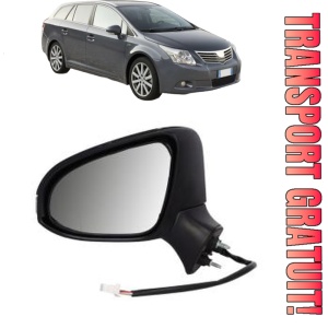 Oglinda Stanga TOYOTA AVENSIS Estate (_T27_) din 2008 - 2018, Auto, Reglaj electric, Completa