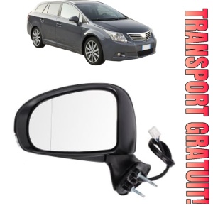 Oglinda Stanga TOYOTA AVENSIS Estate (_T27_) din 2008 - 2018, Auto, Reglaj electric, Completa
