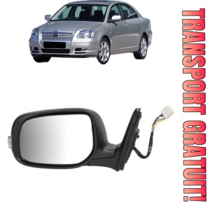 Oglinda Stanga TOYOTA AVENSIS Saloon (_T25_) din 2003 - 2008, Auto, Reglaj electric, Completa