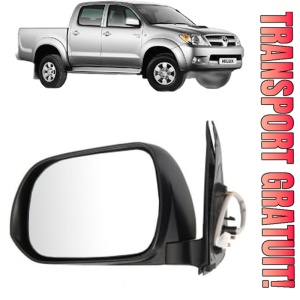 Oglinda Stanga TOYOTA HILUX VII Pickup (_N1_, _N2_, _N3_) din 2004 - 2015, Auto, Reglaj electric, Completa
