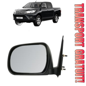 Oglinda Stanga TOYOTA HILUX VIII Pickup (_N1_) din 2015 - 2020, Auto, Reglaj manual, Completa