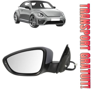 Oglinda Stanga Volkswagen BEETLE (5C1, 5C2) din 2011 - 2019, Auto, Reglaj electric, Completa