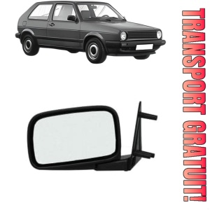 Oglinda Stanga Volkswagen GOLF II (19E, 1G1) din 1983 - 1992, Auto, Reglaj manual, Completa