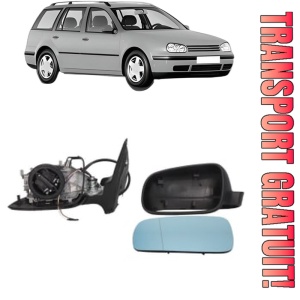 Oglinda Stanga Volkswagen GOLF IV Variant (1J5) din 1999 - 2006, Auto, Reglaj electric, Completa
