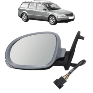 Oglinda Stanga Volkswagen PASSAT B5.5 Variant (3B6) din 2000 - 2005, Auto, Reglaj electric, Completa - Img 2