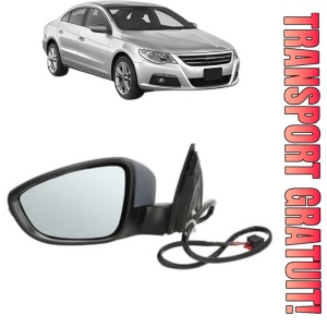 Oglinda Stanga Volkswagen PASSAT CC B6 (357) din 2008 - 2012, Auto, Reglaj electric, Completa