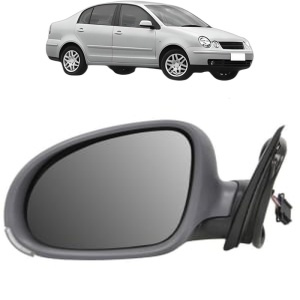 Oglinda Stanga Volkswagen POLO IV Saloon (9A4, 9A2, 9N2, 9A6) din 2002 - 2012, Auto, Reglaj electric, Completa - Img 2