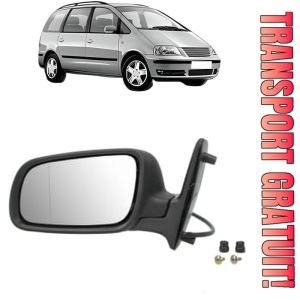 Oglinda Stanga Volkswagen SHARAN (7M8, 7M9, 7M6) din 1995 - 2010, Auto, Reglaj electric, Completa