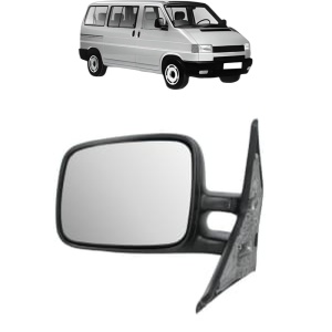 Oglinda Stanga Volkswagen TRANSPORTER T4 Bus (70B, 70C, 7DB, 7DK, 70J, 70K, 7DC, 7DJ) din 1990 - 2003, Auto, Reglaj manual, Completa - Img 2