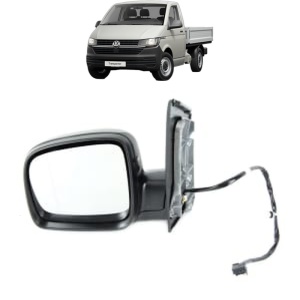 Oglinda Stanga Volkswagen TRANSPORTER T5 Platform/Chassis (7JD, 7JE, 7JL, 7JY, 7JZ, 7F din 2003 - 2015, Auto, Reglaj electric, Completa - Img 2