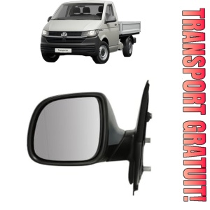 Oglinda Stanga Volkswagen TRANSPORTER T5 Platform/Chassis (7JD, 7JE, 7JL, 7JY, 7JZ, 7F din 2003 - 2015, Auto, Reglaj manual, Completa