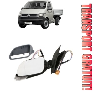 Oglinda Stanga Volkswagen TRANSPORTER T5 Platform/Chassis (7JD, 7JE, 7JL, 7JY, 7JZ, 7F din 2003 - 2015, Auto, Reglaj electric, Completa