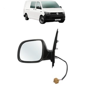 Oglinda Stanga Volkswagen TRANSPORTER T6 / CARAVELLE T6 Bus (SGB, SGJ, SHB, SHJ) din 2015 - 2024, Auto, Reglaj electric, Completa - Img 2
