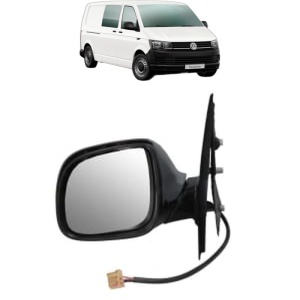 Oglinda Stanga Volkswagen TRANSPORTER T6 / CARAVELLE T6 Bus (SGB, SGJ, SHB, SHJ) din 2015 - 2024, Auto, Reglaj electric, Completa - Img 2