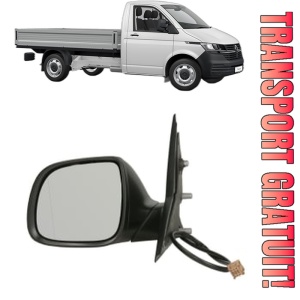 Oglinda Stanga Volkswagen TRANSPORTER T6 Platform/Chassis (SFD, SFE, SFL, SFZ, SJD, SJ din 2015 - 2024, Auto, Reglaj electric, Completa