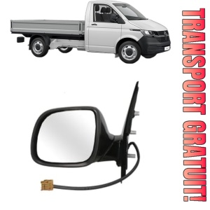 Oglinda Stanga Volkswagen TRANSPORTER T6 Platform/Chassis (SFD, SFE, SFL, SFZ, SJD, SJ din 2015 - 2024, Auto, Reglaj electric, Completa