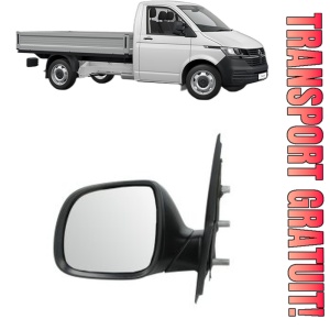 Oglinda Stanga Volkswagen TRANSPORTER T6 Platform/Chassis (SFD, SFE, SFL, SFZ, SJD, SJ din 2015 - 2024, Auto, Reglaj manual, Completa