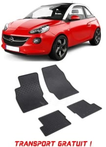 Opel Adam, Hatchback, fabricat din 01.2013 - 05.2019, set covorase auto dedicate, din cauciuc 100% Premium - Transport Gratuit accesorii pentru autoturismul tau - masina v38620