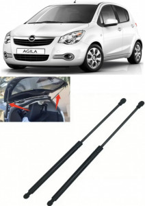 Opel Agila Set 2 amortizoare pentru portbagaj / haion Krosno compatibil cu Opel Agila Hatchback fabricat intre 2008-2012 accesorii pentru autoturismul tau - masina v89239