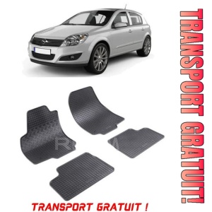Opel Astra H, Hatchback, fabricat din 2004 - 12.2014, set covorase auto dedicate, din cauciuc 100% Premium - Transport Gratuit