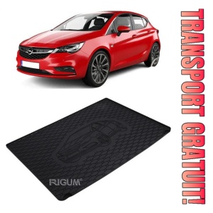 Opel Astra K Hatchback din 11.2015 - Prezent, Tavita Pentru Portbagaj Lux Premium Dedicata, Portbagaj Superior Roata Rezerva Ingusta *1