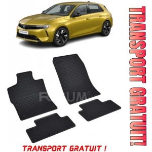 Opel Astra L Hybrid fabricat din 2022 - Prezent, Hatchback, set covorase auto dedicate, din cauciuc 100% Premium - Transport Gratuit