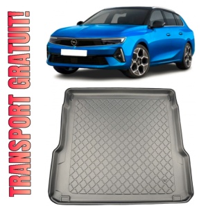Opel Astra Tavita pentru portbagaj compatibila Opel Astra L Sports Tourer fabricatie 01.2022 - prezent, caroserie combi, portbagaj superior, podea variabila in pozitie superioara