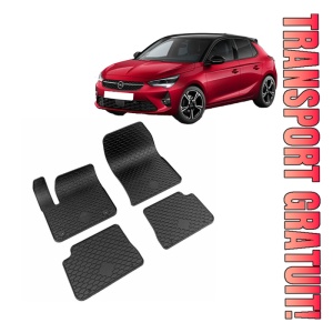 Opel Corsa-E (2020-2025) Set 4 covorase auto cauciuc Urban Line