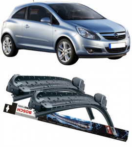 Opel Corsa Set 2 stergatoare parbriz Bosch Bosch Aerotwin compatibile cu Opel Corsa 2006-2014 (65 cm / 40 cm) accesorii pentru autoturismul tau - masina v133525